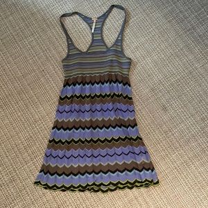 Free People knit mini dress